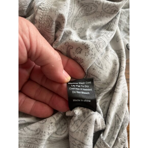 POL grey hooded short sleeved top size Medium - Picture 6 of 6